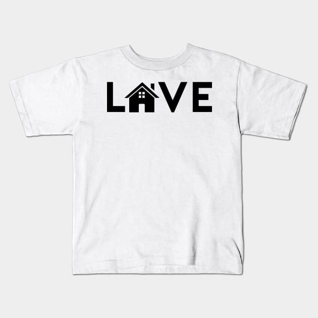 Home Love Kids T-Shirt by Woozy Swag